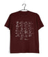 Nerd Physics PHYSICS - ATOZ Custom Printed Graphic Design T-Shirt for Men
